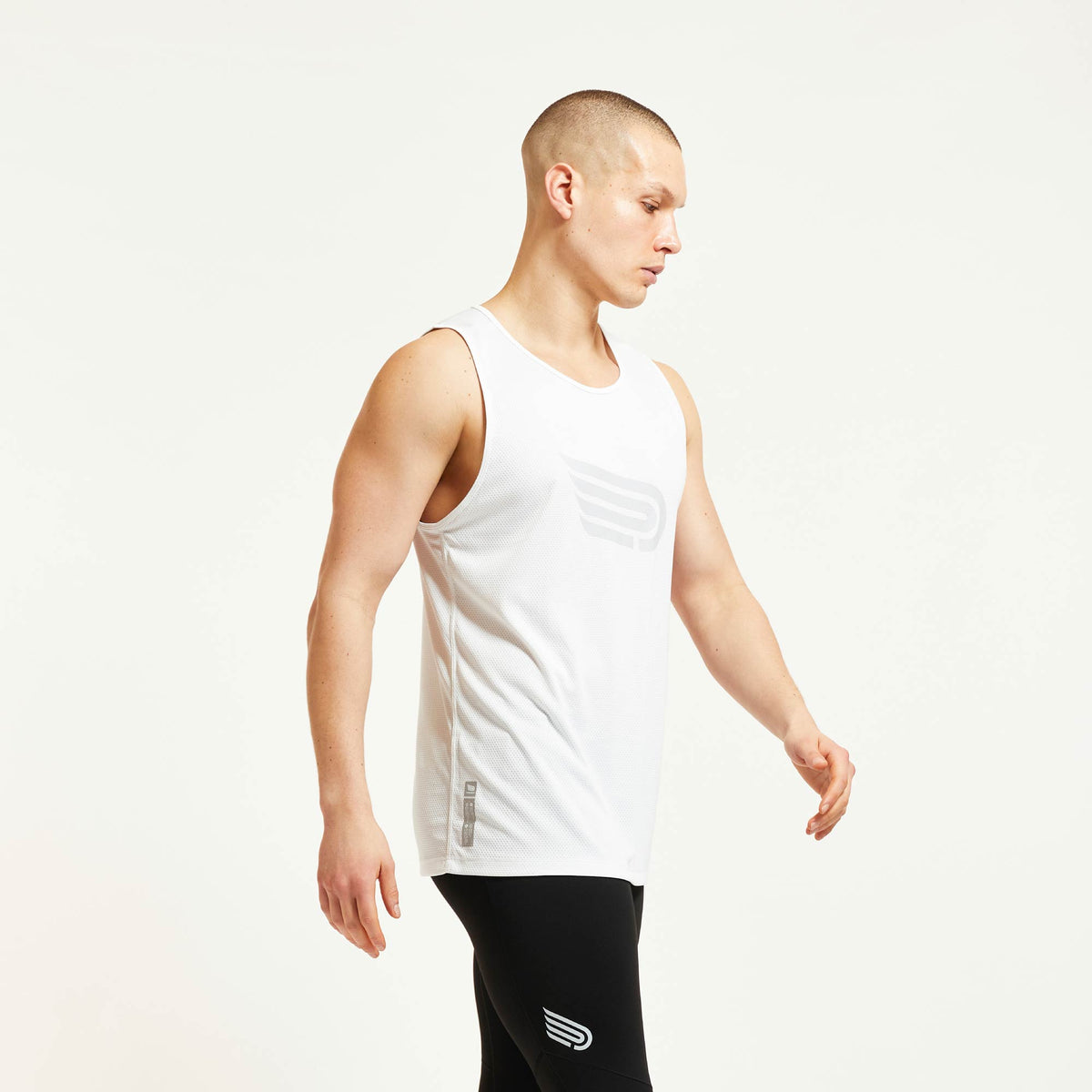 PRESSIO Hāpai Singlet - Hvit