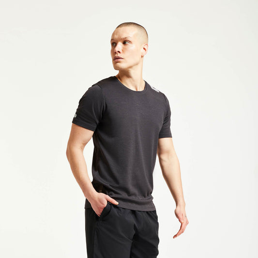 PRESSIO Core Short Sleeve Top - Herre - Svart