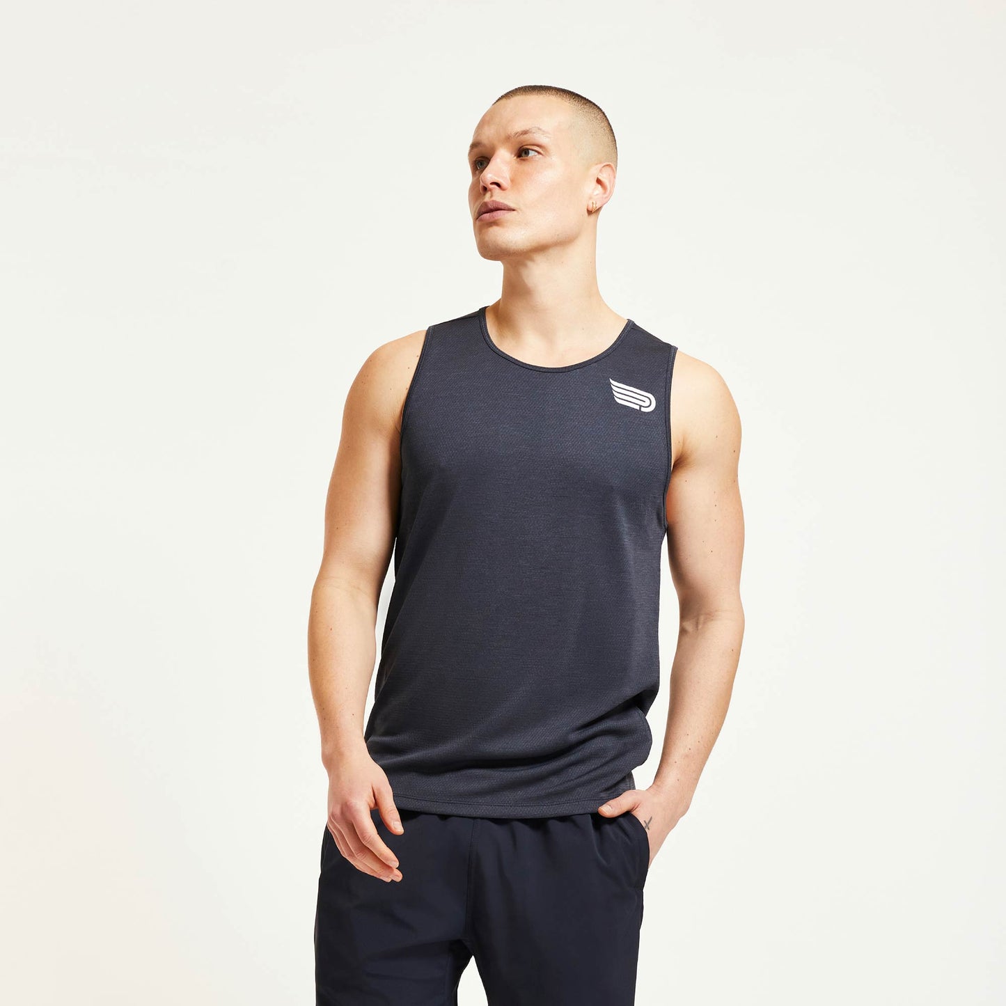 PRESSIO Core Singlet - Herre - Marineblå