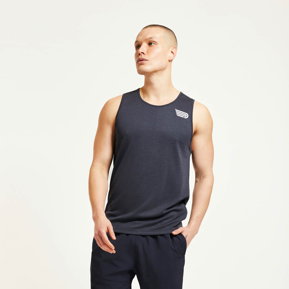 PRESSIO Core Singlet - Marine blå