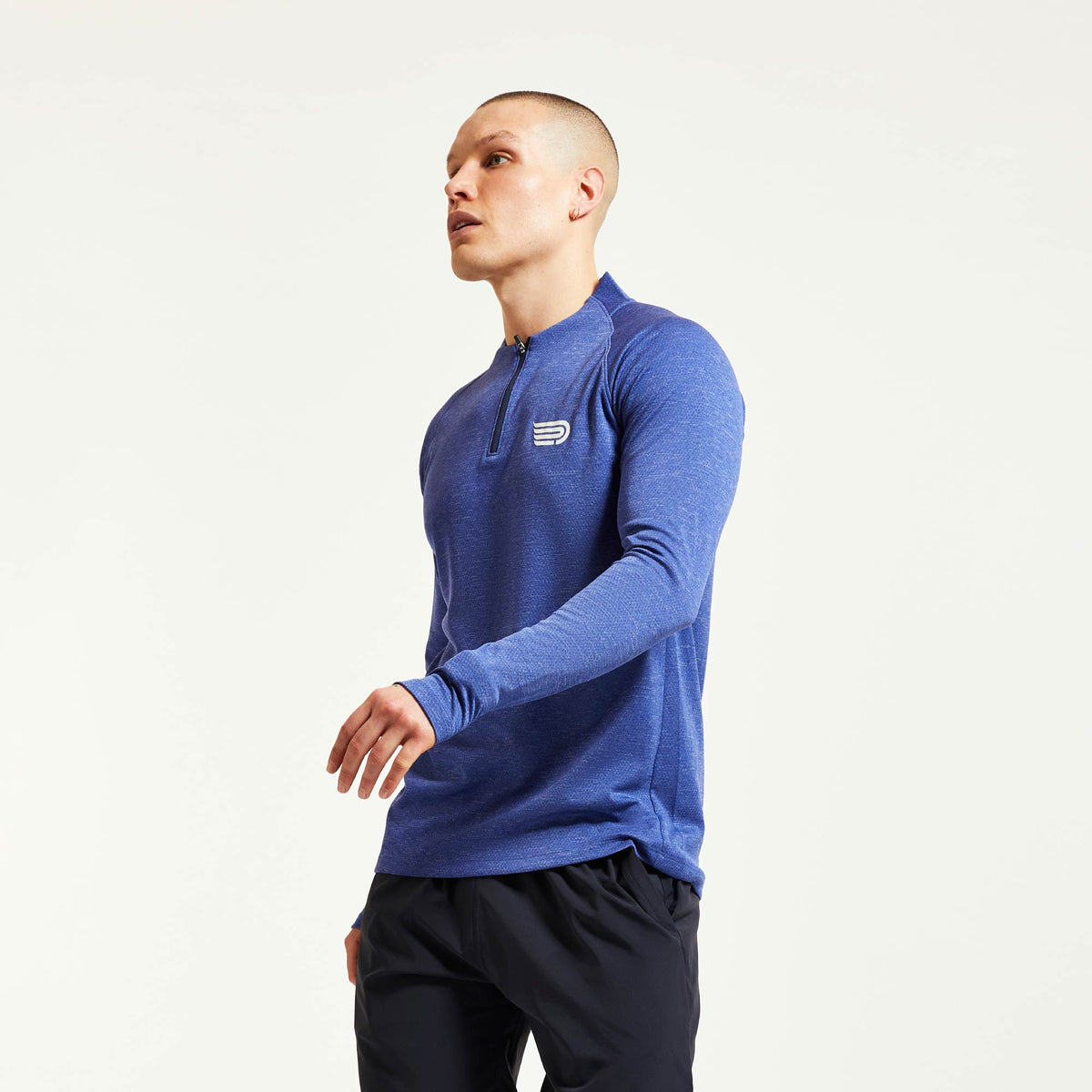 PRESSIO Core 1/4 Zip - Twilight blå