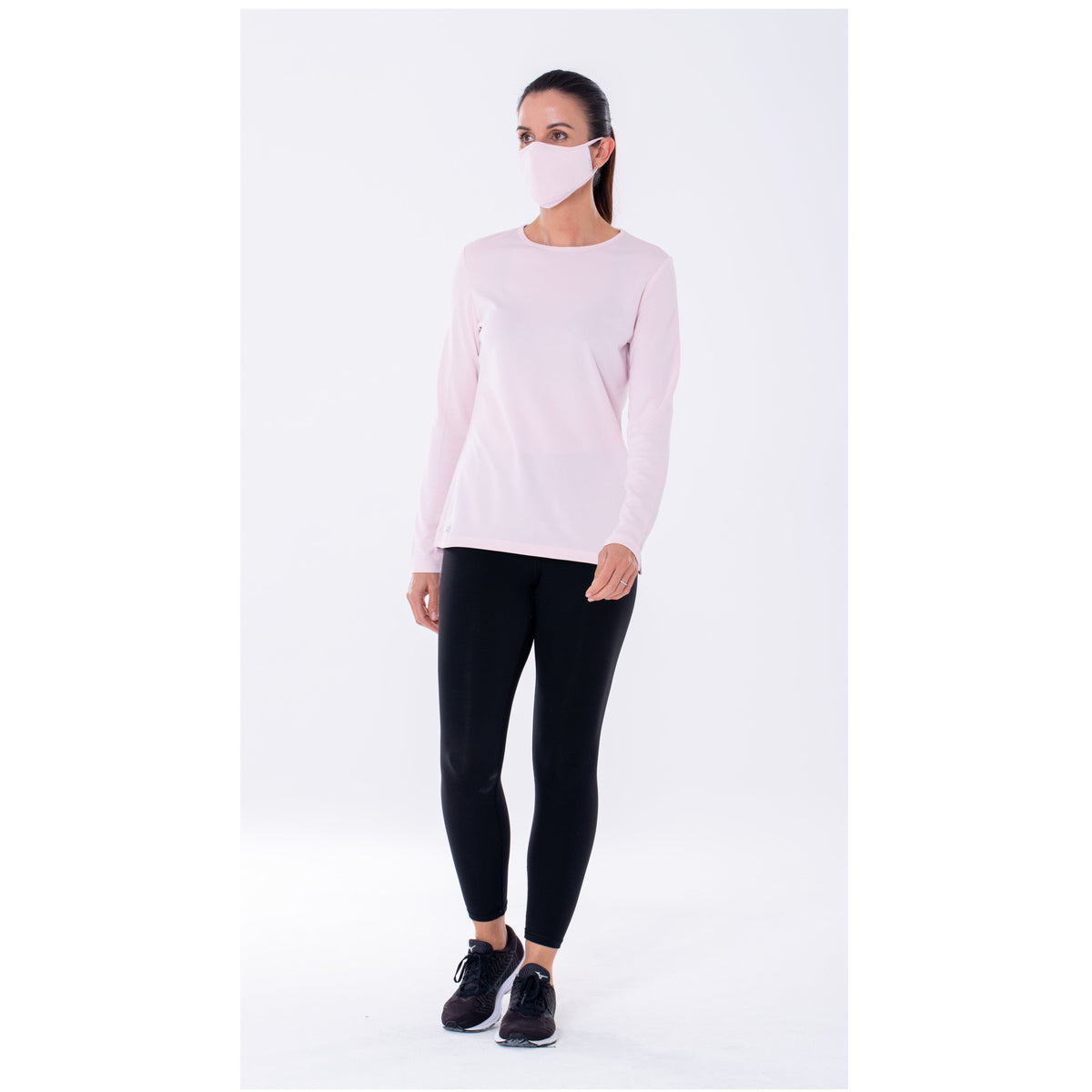 AVIRO Gjenbrukbar Munnbind m/GT-Filter - Lys rosa