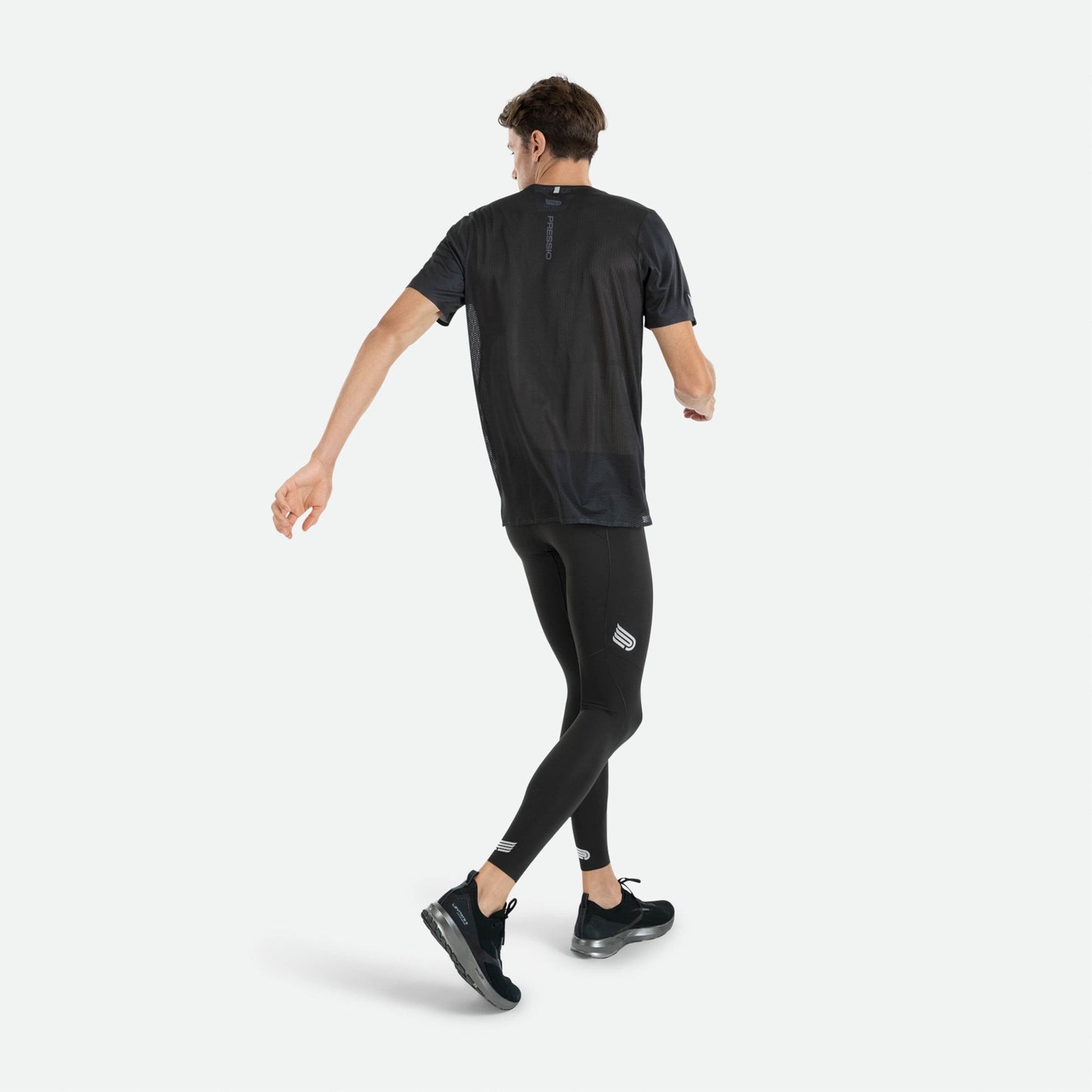 PRESSIO Thermal Løpetights - Herre - Svart