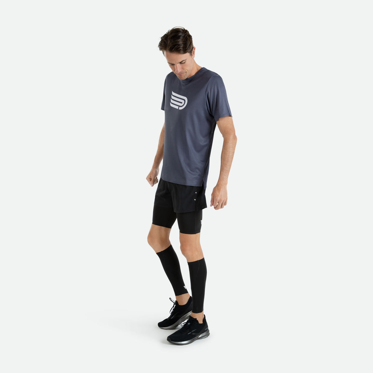 PRESSIO Ārahi 2in1 4.5’ Shorts - Svart