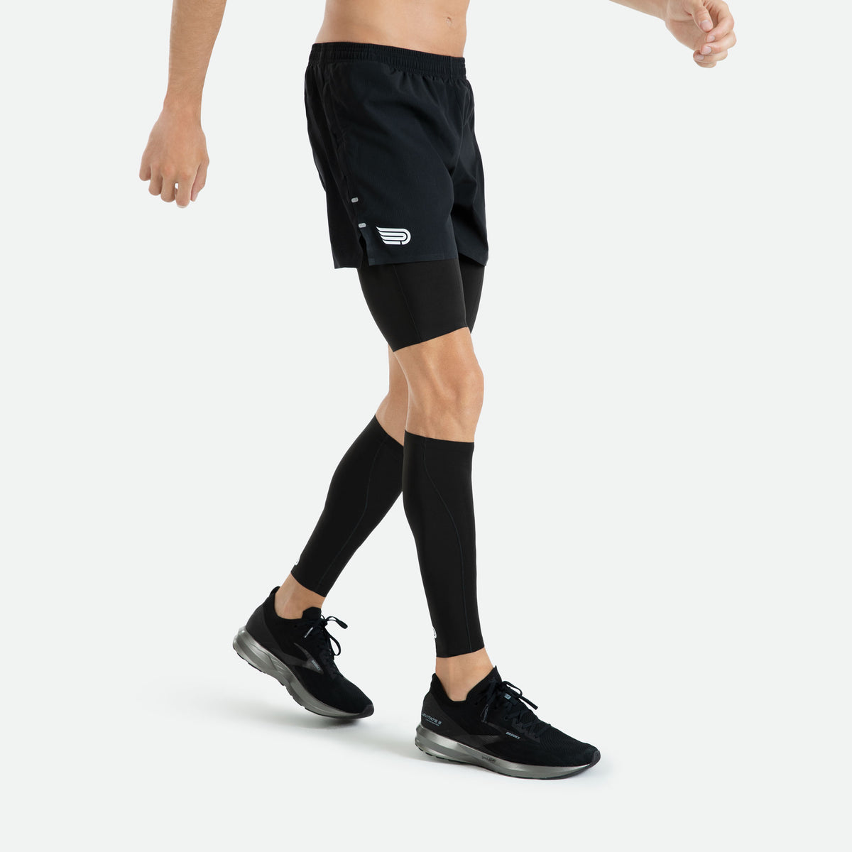 PRESSIO Ārahi 2in1 4.5’ Shorts - Svart