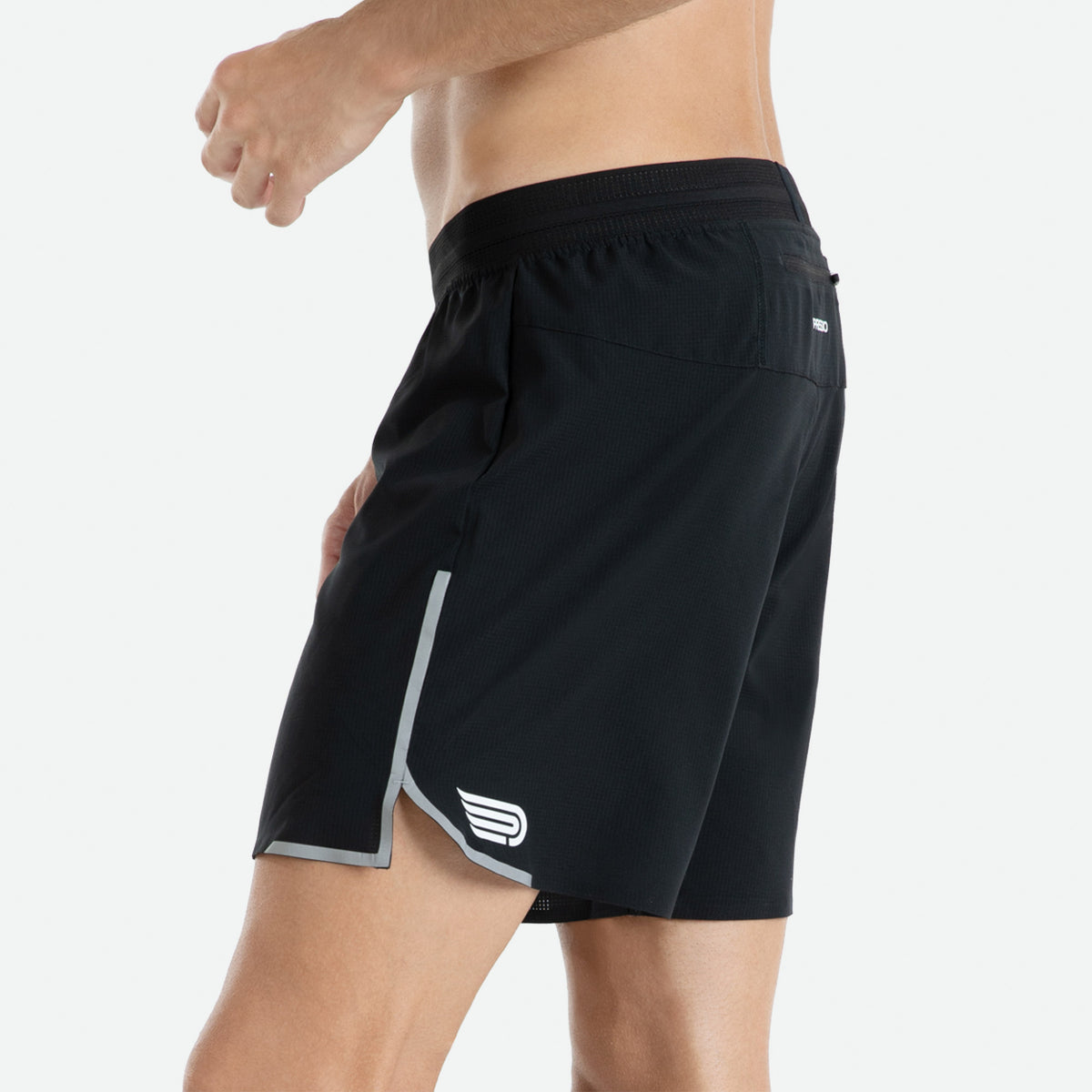 PRESSIO Ārahi m/refleks 6.5’ Shorts - Svart