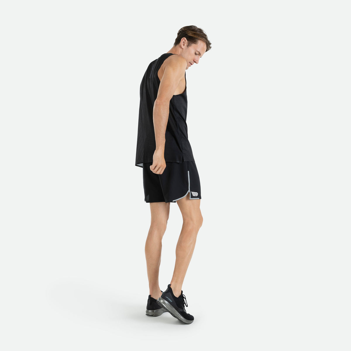 PRESSIO Ārahi m/refleks 6.5’ Shorts - Svart