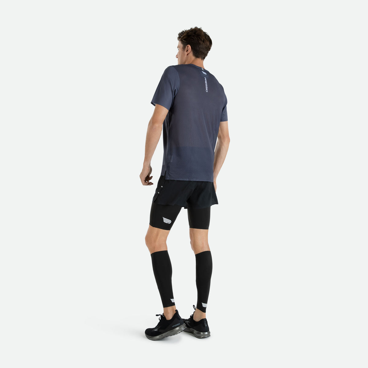 PRESSIO Ārahi 2in1 4.5’ Shorts - Svart