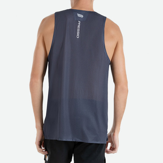 PRESSIO Ārahi Singlet - Herre - Grå
