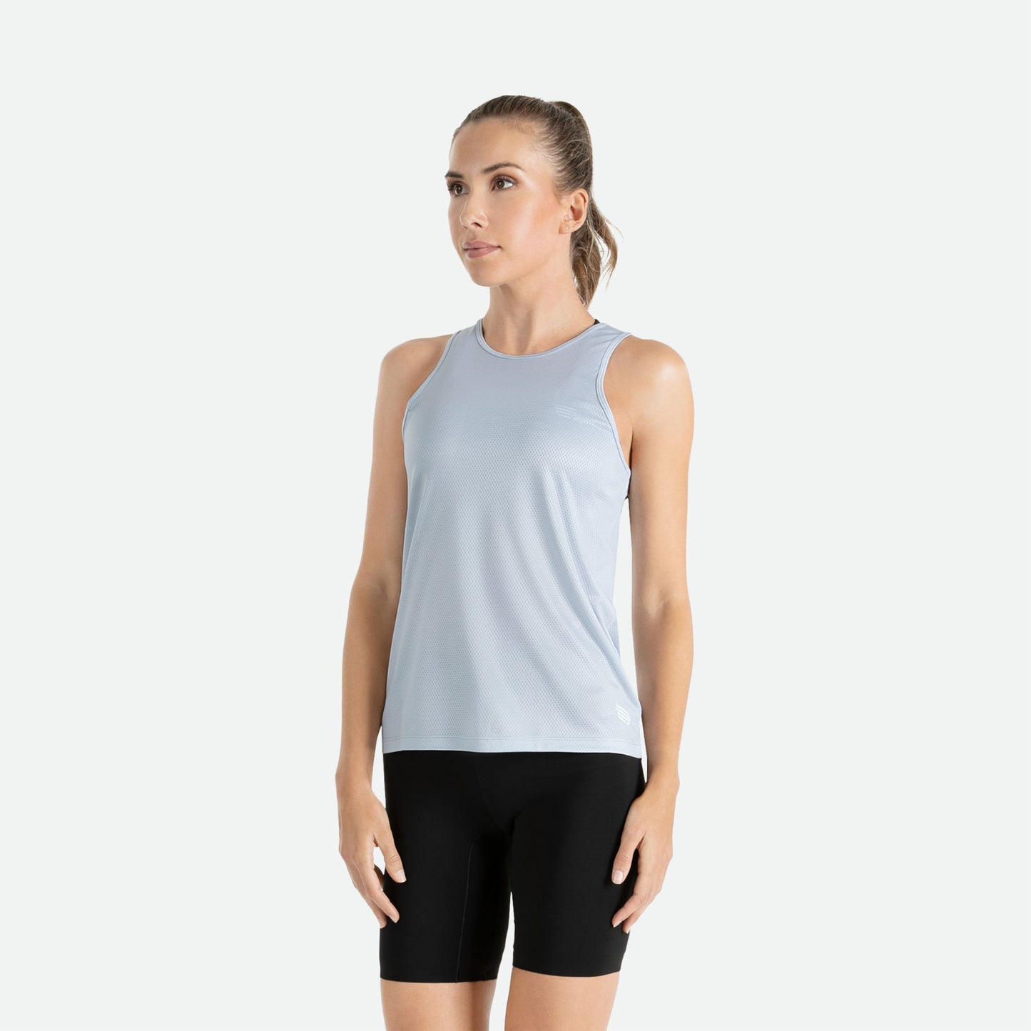 PRESSIO Hāpai Singlet - Wideback - Dame - Lys grå