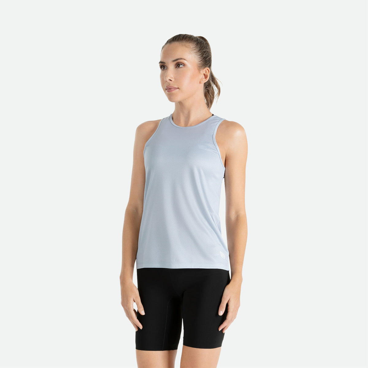 PRESSIO Hāpai Singlet - Wideback - Lys grå