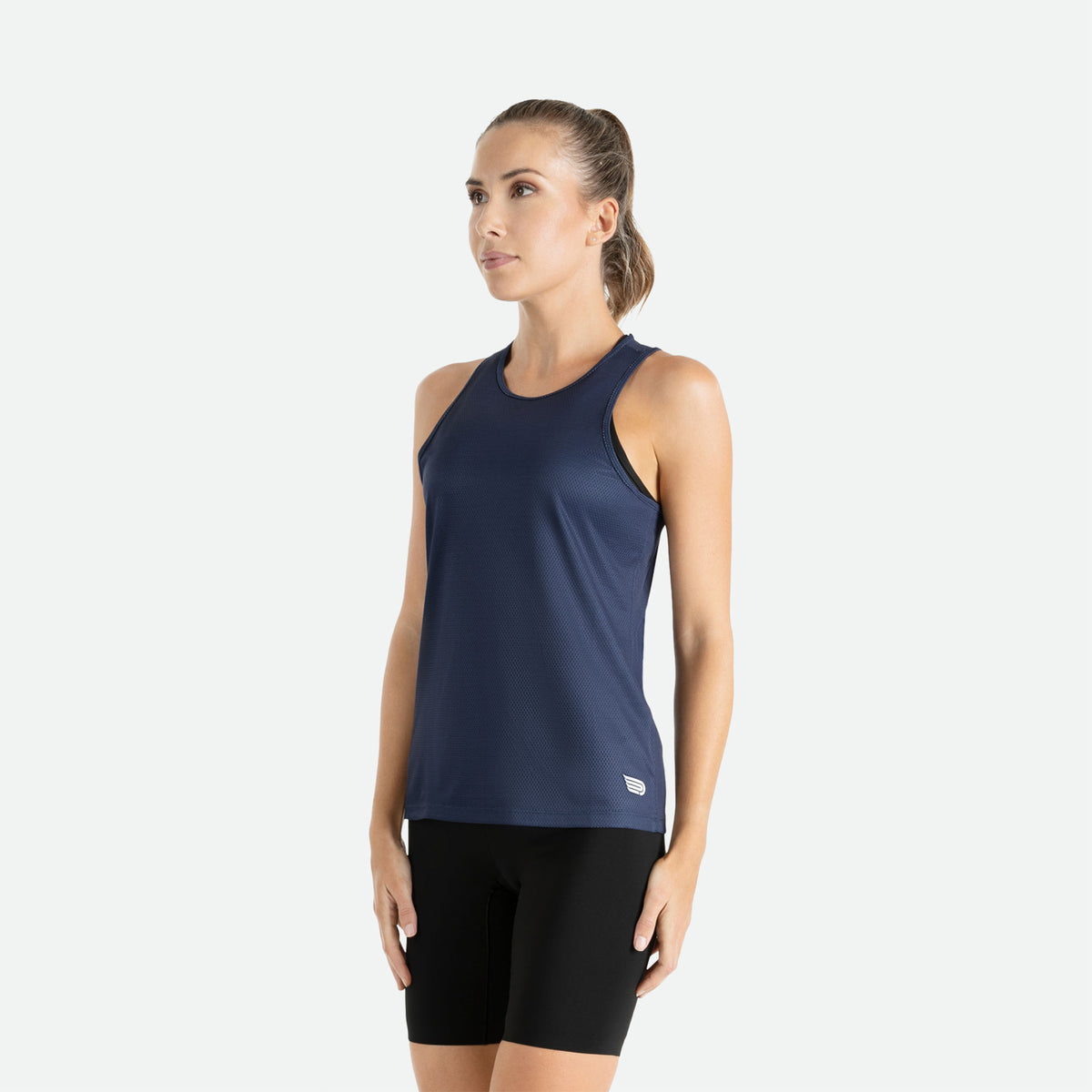 PRESSIO Hāpai Singlet - Wideback - Marine blå