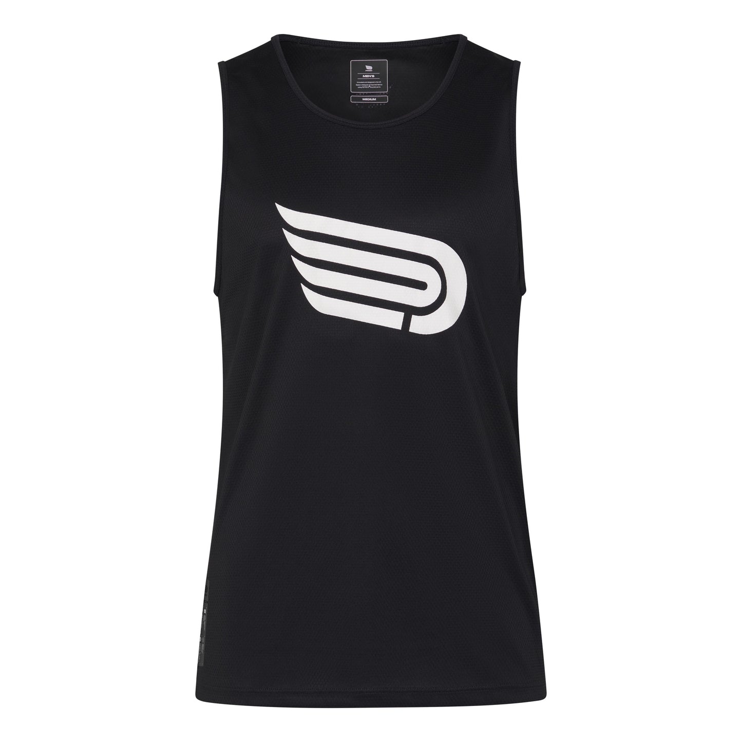 PRESSIO Hāpai Singlet - Herre - Svart