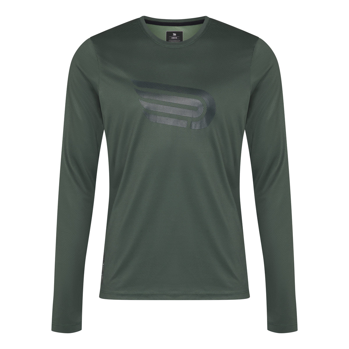 PRESSIO Hāpai Langermet T-skjorte - Khaki