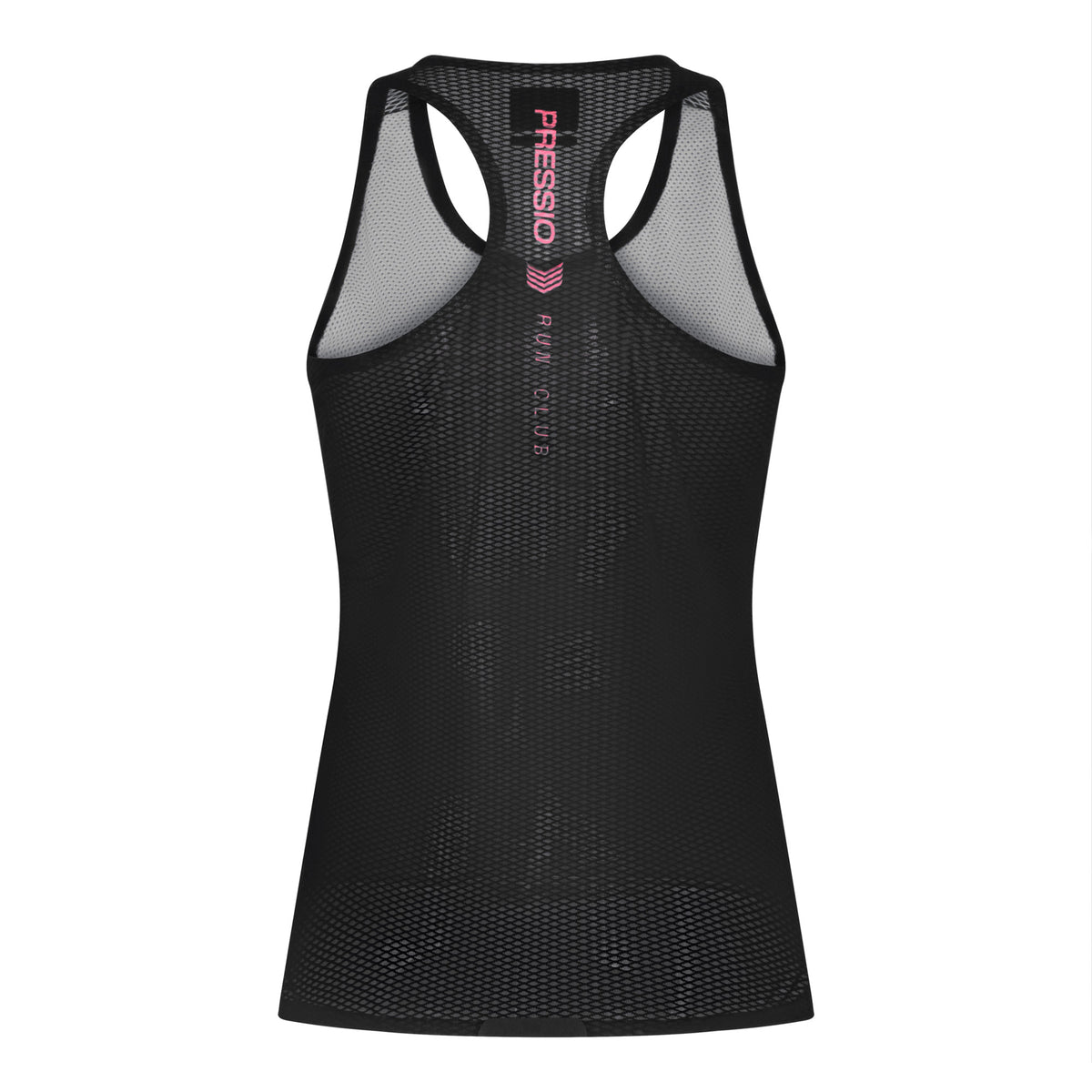 PRESSIO Ārahi Singlet - Svart / Digital rosa