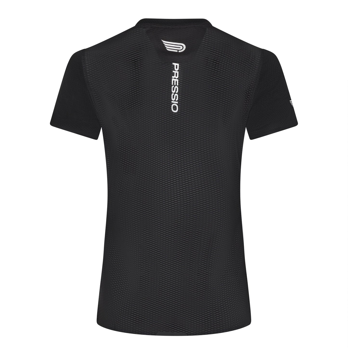PRESSIO Ārahi Kortermet T-skjorte - Dame - Svart