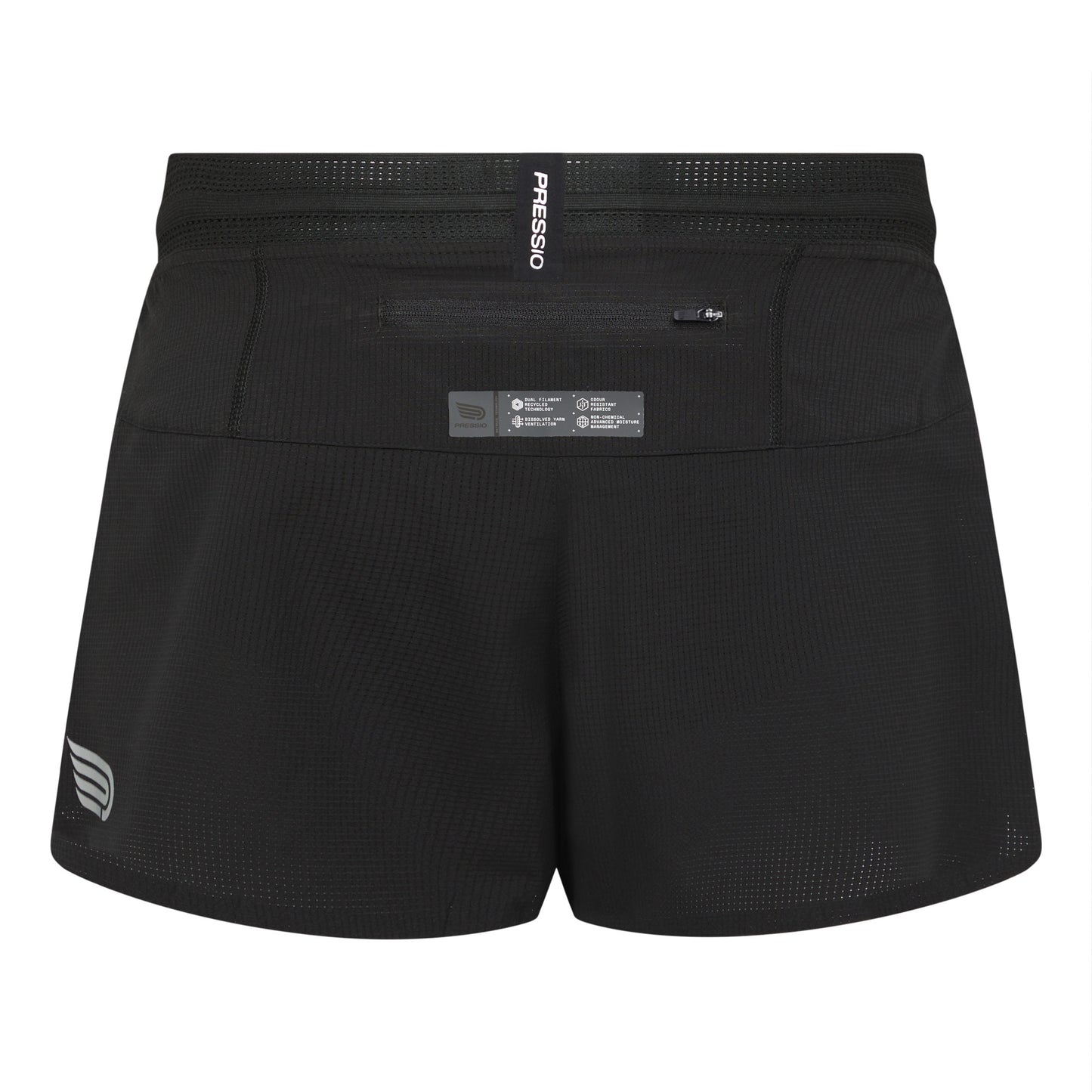 PRESSIO Ārahi 3" Shorts - Dame - Svart