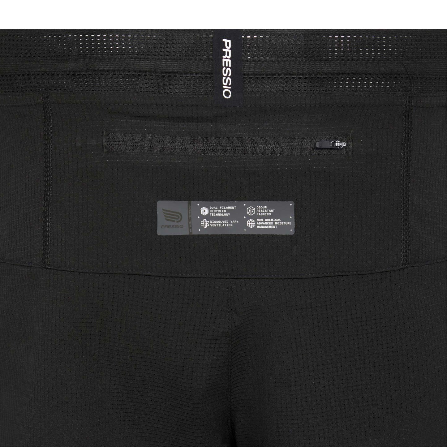PRESSIO Ārahi 3" Shorts - Dame - Svart
