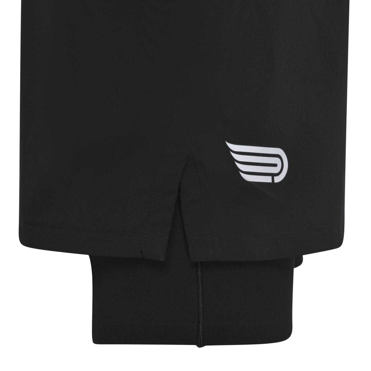 PRESSIO Core 2in1 7&quot; Short - Svart