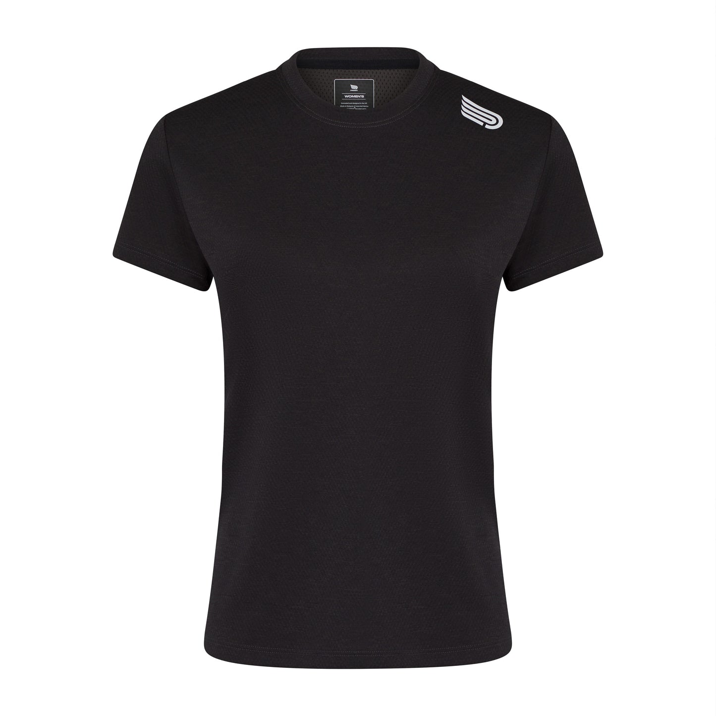 PRESSIO Core Short Sleeve Top - Dame - Svart