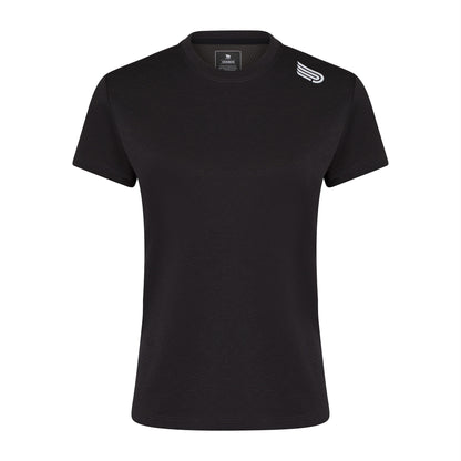 PRESSIO Core Short Sleeve Top - Dame - Svart