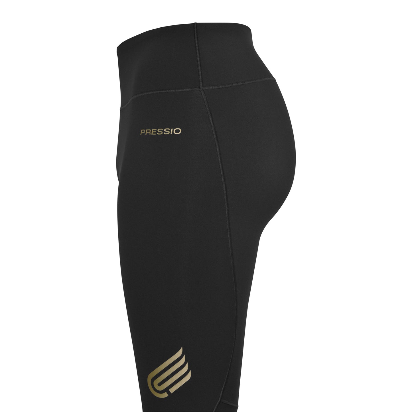 PRESSIO BIO Tights | Mid-Rise - Dame - Svart