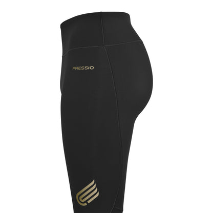 PRESSIO BIO Tights | Mid-Rise - Dame - Svart