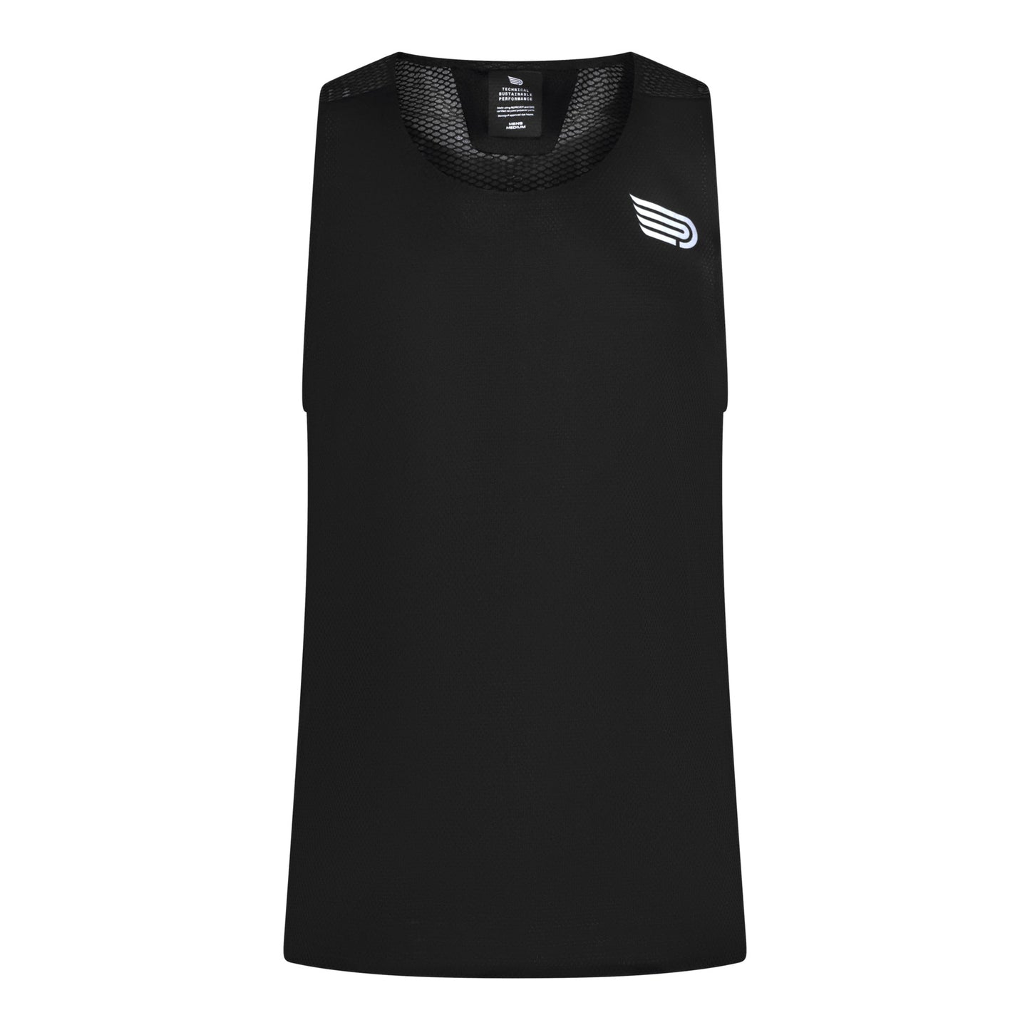 PRESSIO Ārahi Singlet - Herre - Svart