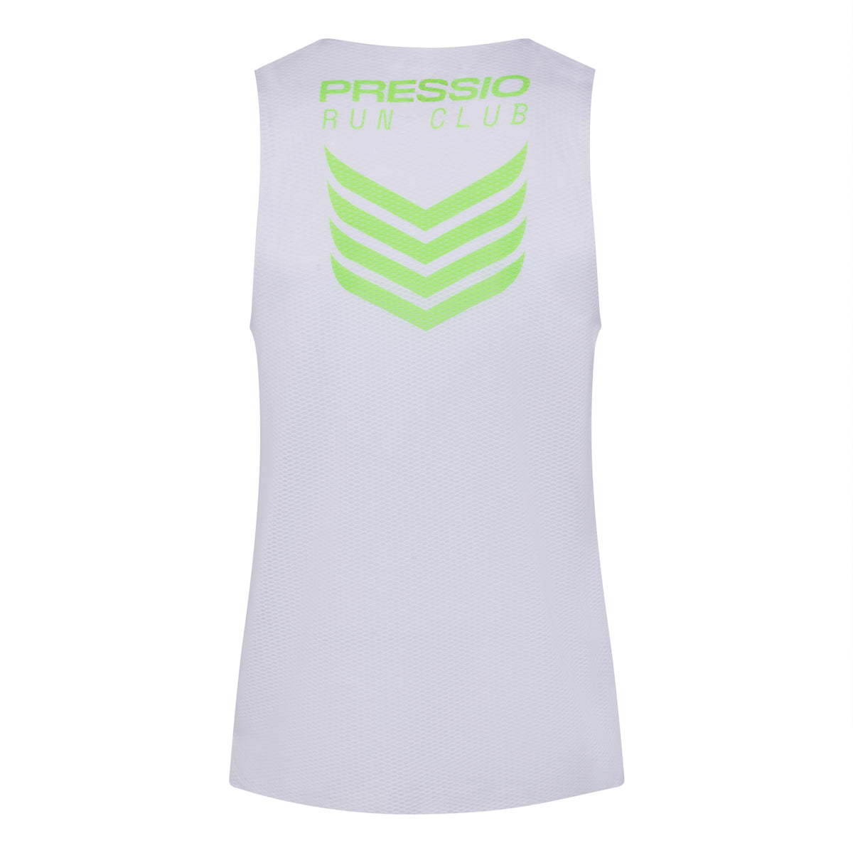 PRESSIO Ārahi Singlet - Hvit/ Digital Grønn