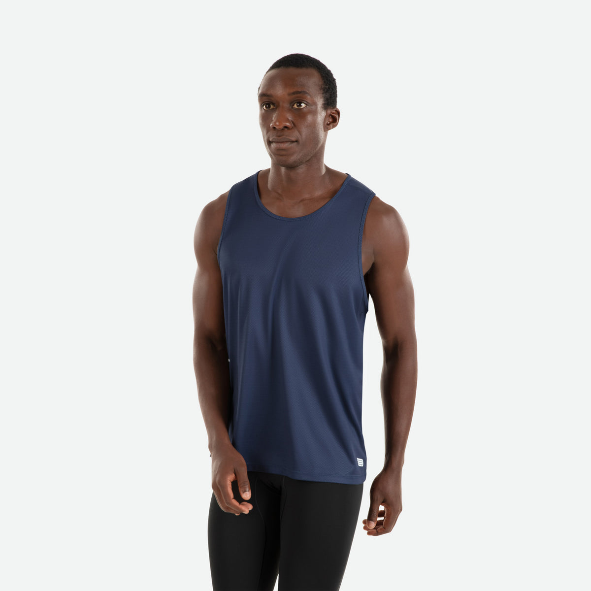 PRESSIO Hāpai Singlet - Marine blå