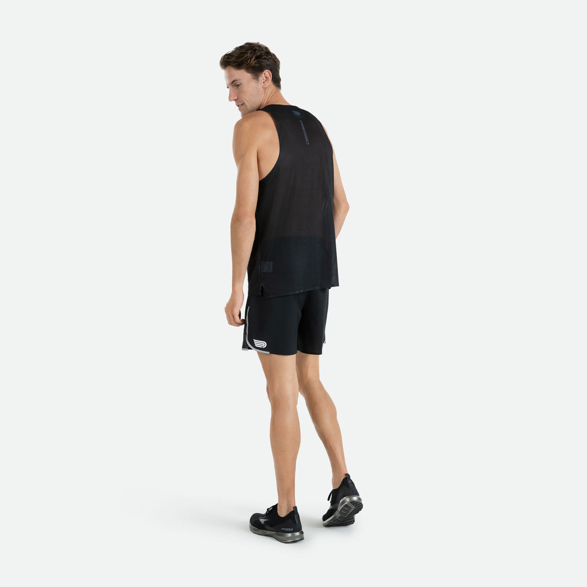 PRESSIO Ārahi m/refleks 6.5’ Shorts - Svart