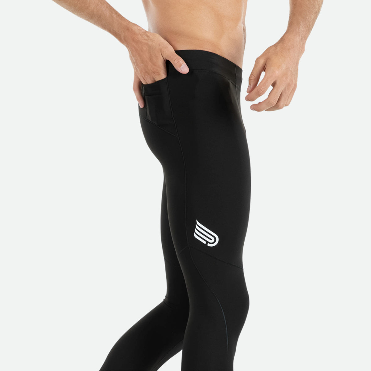 PRESSIO Løpetights - Svart