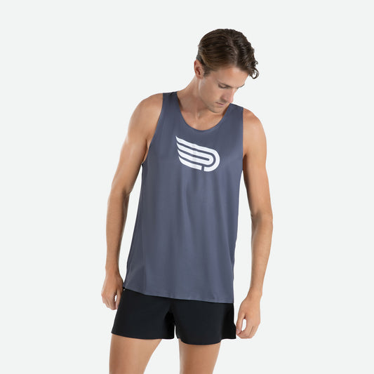 PRESSIO Ārahi Singlet - Herre - Grå