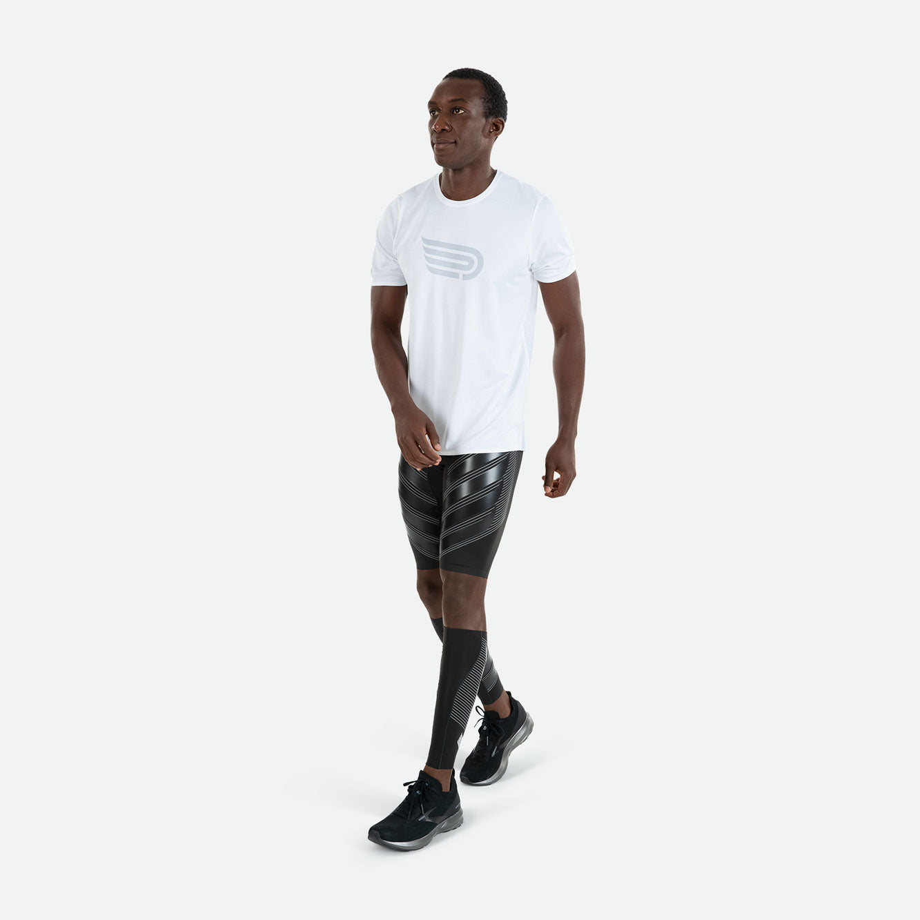 PRESSIO Power Calf Guards - Svart