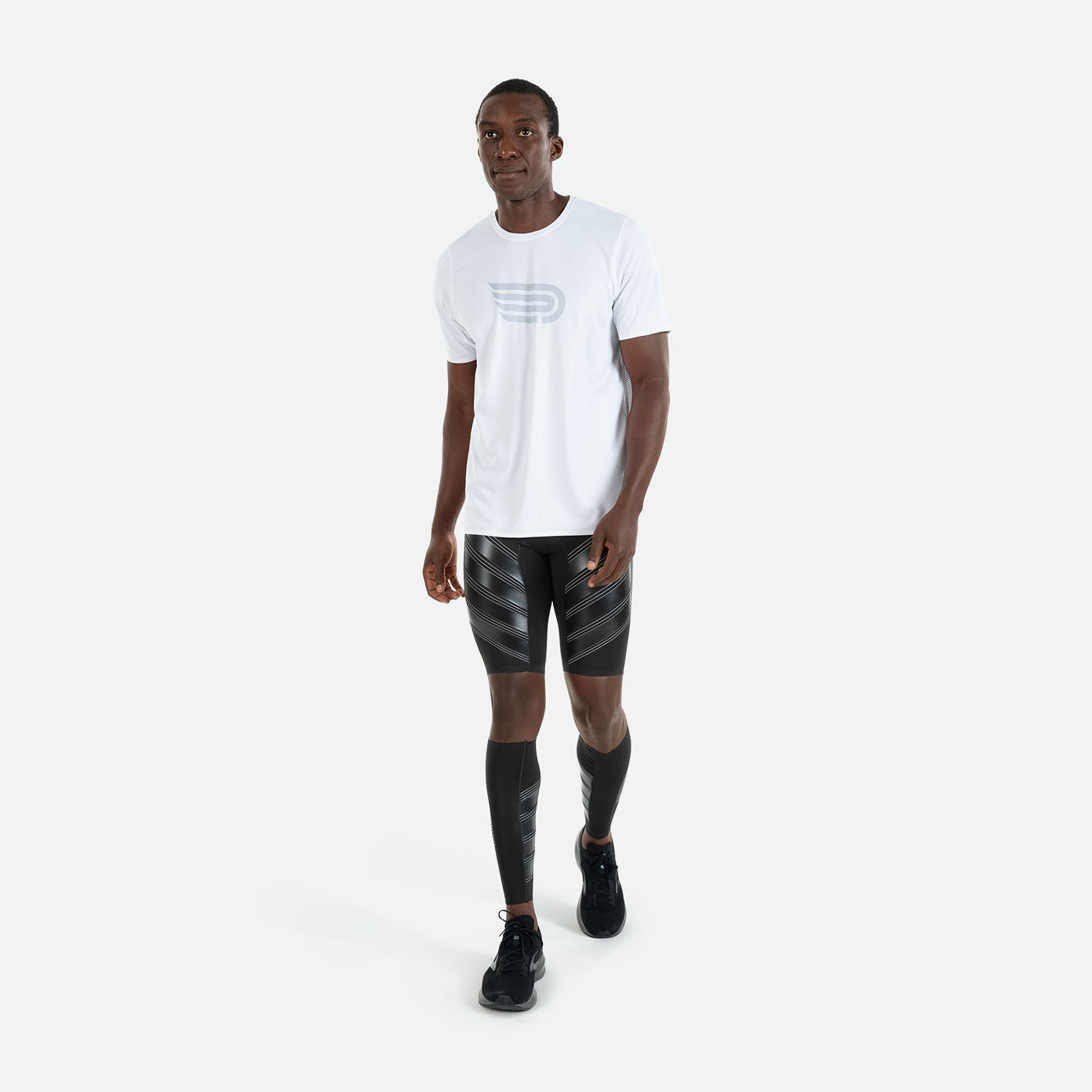 PRESSIO Power Calf Guards - Svart