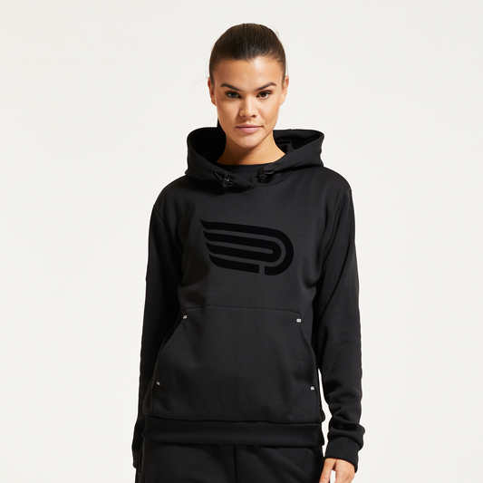 PRESSIO Renew Hoodie - Dame - Svart