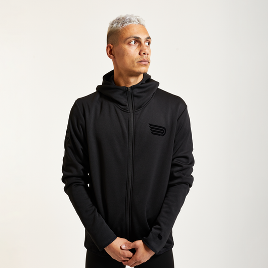 PRESSIO Renew Zip Through - Herre - Svart