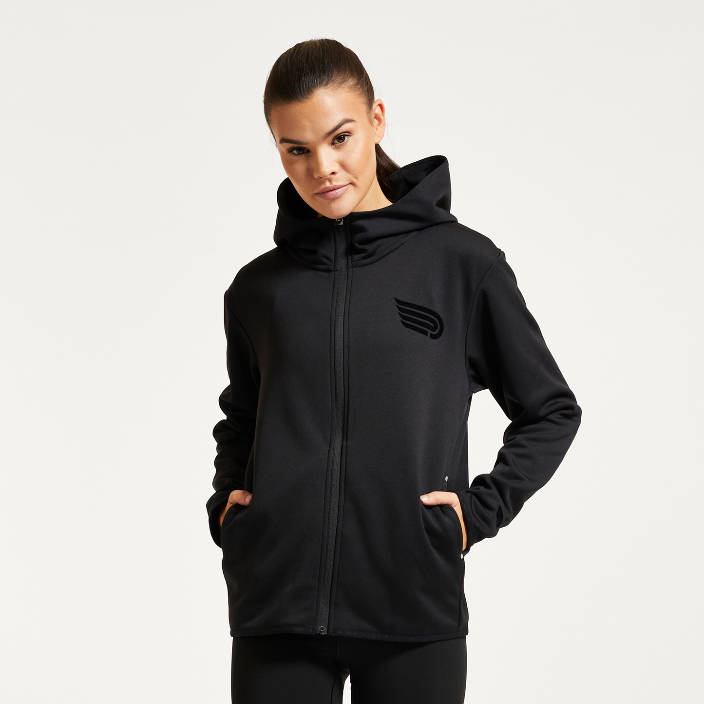 PRESSIO Renew Zip Through - Dame - Black