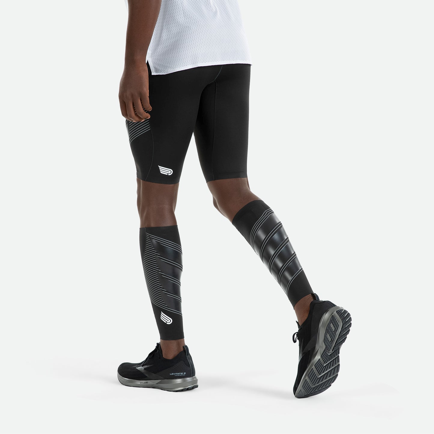 PRESSIO Power Calf Guards - Svart