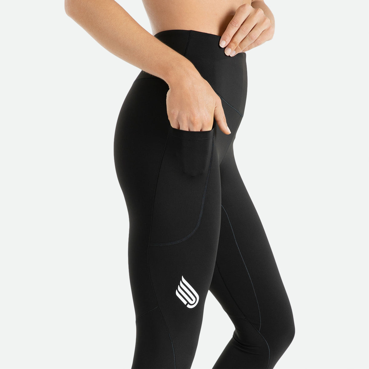 PRESSIO Tights | High Rise - Svart