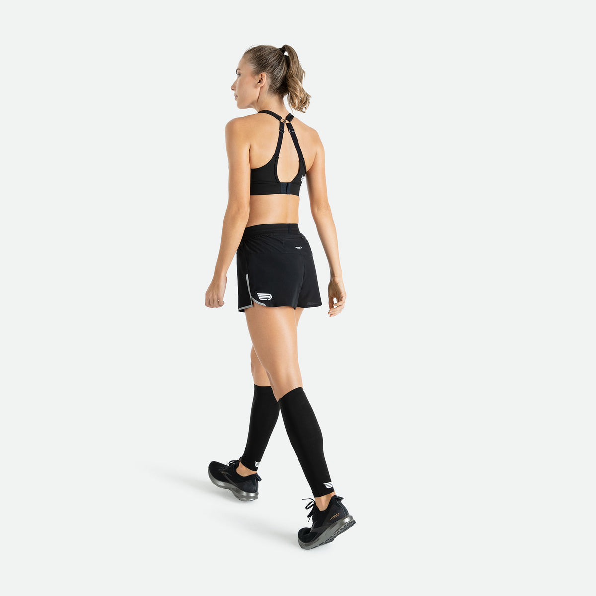 PRESSIO Ārahi m/refleks 3&#39;&#39; Shorts - Svart