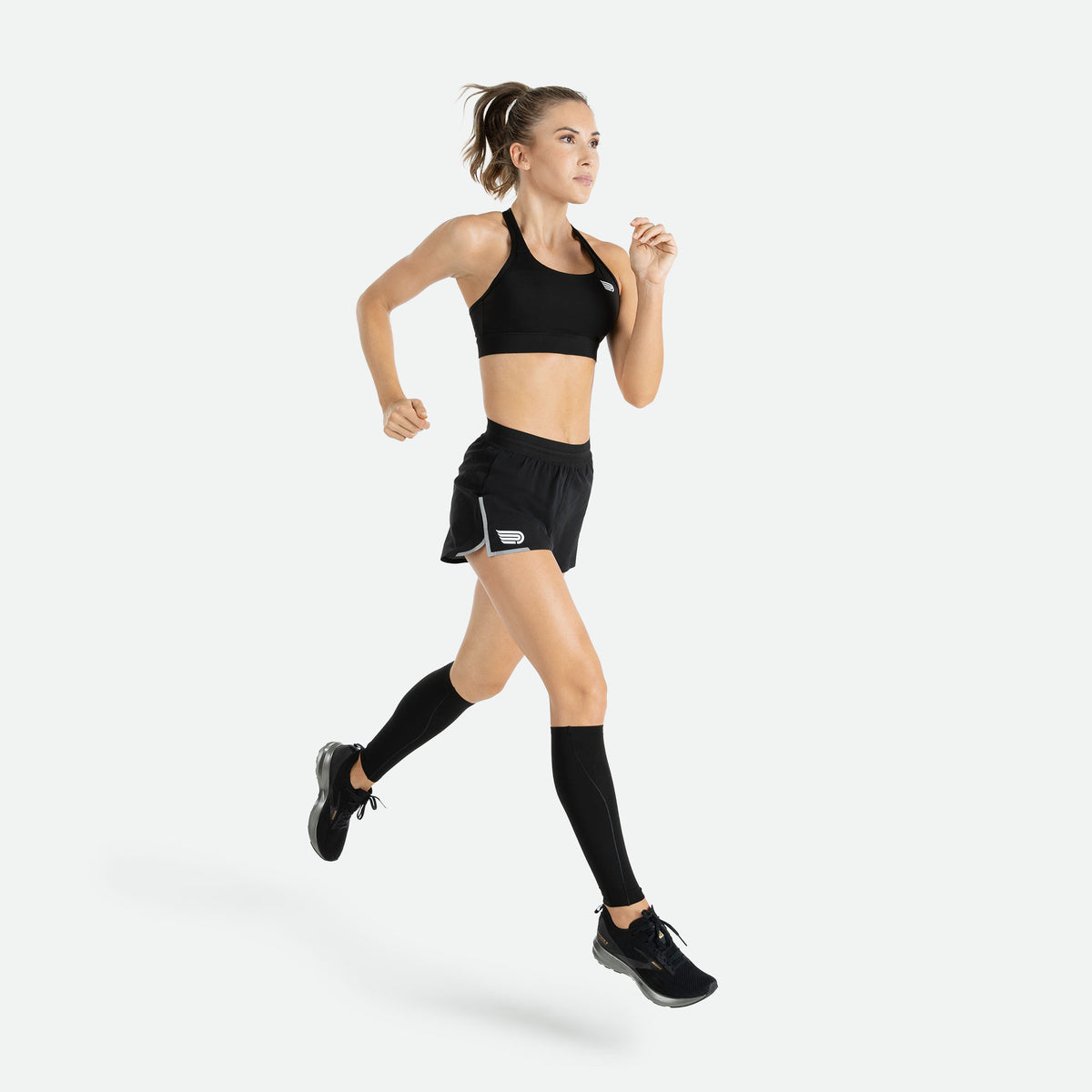 PRESSIO Ārahi m/refleks 3&#39;&#39; Shorts - Svart