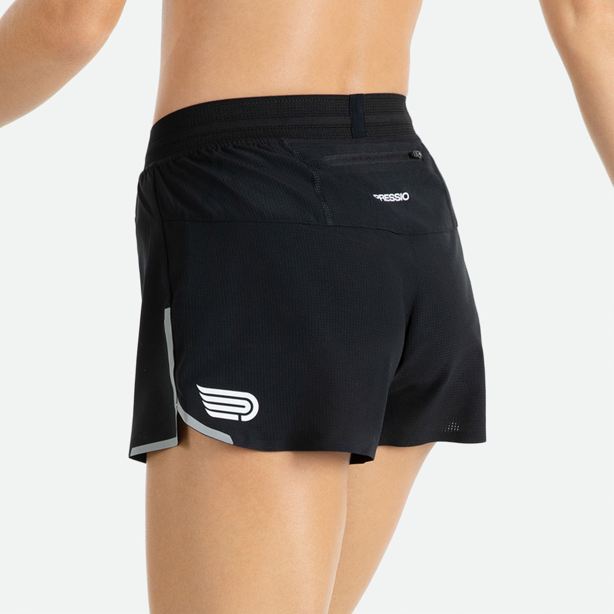 PRESSIO Ārahi m/refleks 3&#39;&#39; Shorts - Svart