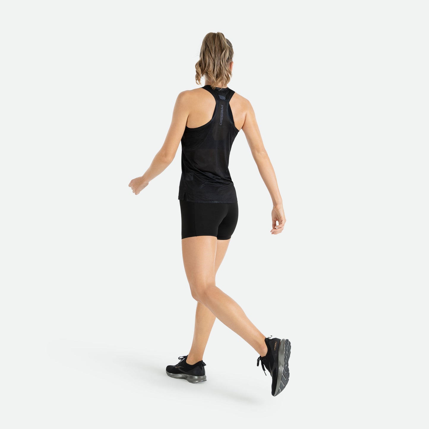 PRESSIO Ārahi Singlet - Dame - Svart