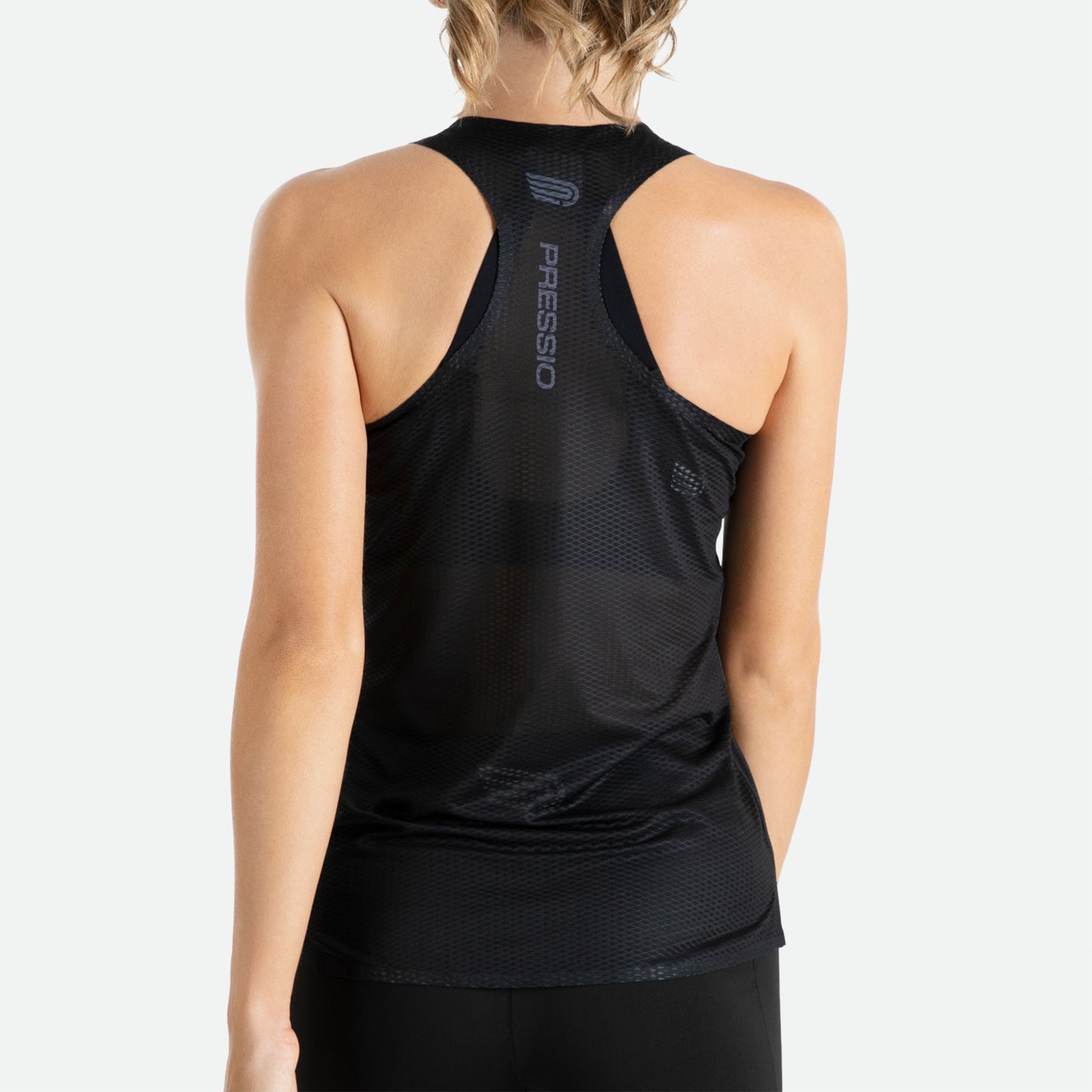 PRESSIO Ārahi Singlet - Dame - Svart
