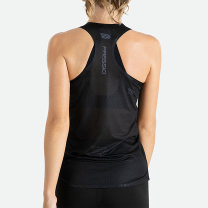 PRESSIO Ārahi Singlet - Dame - Svart