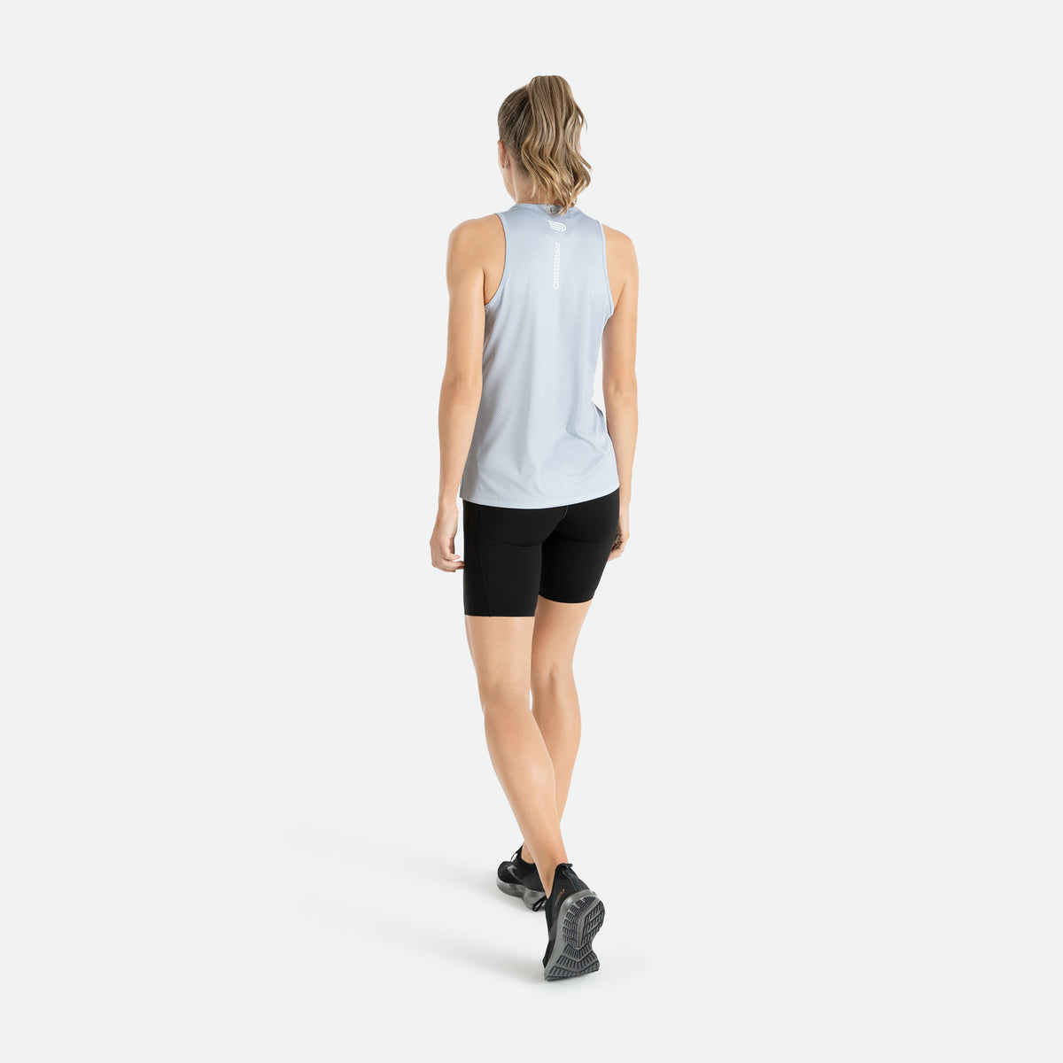 PRESSIO Hāpai Singlet - Wideback - Lys grå