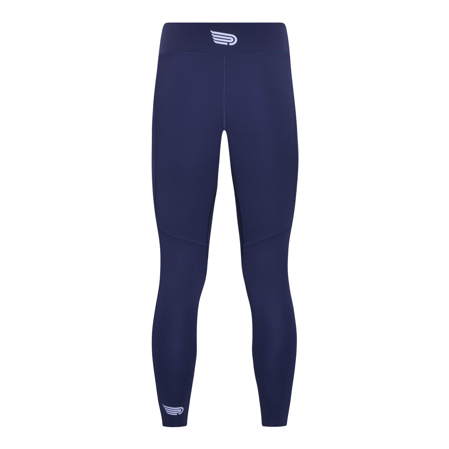 Pressio RE tights for dame i fargen marineblå. Mid-rise. Bilde tatt bakfra.